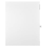 Mark Maker – Onglets séparateurs juridiques blancs, 1/15 onglets, format lettre, sans trous, numéro 144, 25/paquet-Onglets séparateurs blancs, 1/15 onglets