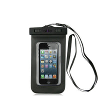 Akiko Universal Waterproof Cell Phone Carrying Case for iPhone 6 Plus - Black-Universal size fits all Large Smartphones up to 5.5", digital cameras or mp3 players