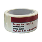 Logix Masking Tape, 4 Pack (56310SB)-Pressure sensitive tape made of a thin and easy-to-tear paper