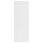 JAM Paper Cello Sleeves with Self Adhesive Closure, #10, 4.25 x 9.75, Clear, 100 Pack (NUM10CELLO)-Clear