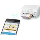 Epson EcoTank ET-2800 Colour All-in-One Printer - White-Print Speed: 10.0 ISO ppm (black), 5.0 ISO ppm (colour)