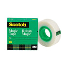 Scotch™ - Ruban Magic, en boîte, 19 mm x 25 m, paq./2-Ruban qui ne jaunit pas et qui devient invisible à l'application  
