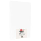 Jam Paper Papier vélin Strathmore, 8 1/2 x 14 po, blanc brillant, 100/rame-Fini vélin blanc lumineux