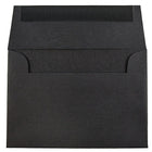 JAM Paper 4bar A1 Envelopes, 3.63 x 5 1/8, Black Linen Recycled, 100 Pack (900919196g)-Size: 4bar A1 (3-5/8" x 5-1/8")