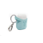 PodPocket Scoop Aqua Blue AirPods Case-WIRELESS CHARGING: Able to wirelessly charge AirPods while keeping the case on