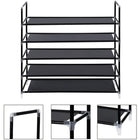 Songmics 39" 5-Tier Space Saving Tower Shoe Rack Organizer-Waterproof