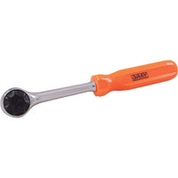 Gray Tools 3/8" Drive 72 Tooth Reversible Round Head Ratchet, Screwdriver Handle, 8-3/4" Long-Drive Size: 3/8"