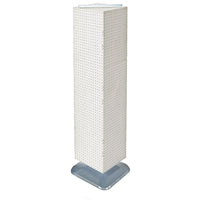 Azar Displays 14" x 14" x 60" Interlocking Pegboard Display, White (701464-WHT)-Works great with Azar's line of hooks and accessories