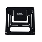 DAC MP-224 Portable Laptop Stand With 6 Height Levels - Aluminum Alloy - Black-The stand can be easily folded and put into a laptop bag.