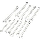 Dynamic Tools – Ensemble de clés mixtes métrique 11 pièces, série entrepreneur, fini satiné, 9 mm à 19 mm-Contient :  9, 10, 11, 12, 13, 14, 15, 16, 17, 18, 19 (mm)