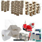 Canpaco Moving Kit For 2-3 Bedroom House - 12" L x 12" W x 12" H-Contains 55 boxes total