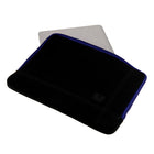 Vangoddy 15.6" Microsuede Laptop Sleeve - Blue-Interior case dimensions 15" x 10.25"