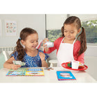 Learning Resources Serve It Up! Play Restaurant - Multicolor-Write-and-wipe materials combine customizability with easy cleanup