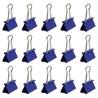 JAM Paper Binder Clips, Medium, 1.25"/32mm, Purple, 30 Pack-5