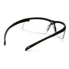 Pyramex Ever-lite Safety Eyewear Glasses, Clear, 12 Pack-8 base wraparound lens provides full front side protection