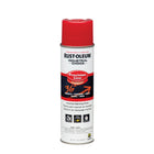 Rust-O-Leum Peinture de marquage inversé à base de solvant - 17 oz - Rouge sécurité (KQ217)-Couleur: Rouge sécurité