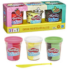 Play-Doh Multipack - Scented - Assorted - 3 Pack-Set of 3 4-ounce non-toxic modeling dough compounds in plastic container