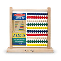 Melissa & DougMD – Abaque classique en bois, du préscolaire à la 4e année-Groupe d’âge et niveau : Jeunes de 3 ans et plus, de la prématernelle jusqu’à la 4e année