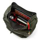Bugatti Edition 22 Backpack - Vegan Leather - Khaki (BKP2267BU-Khaki)-18'' x 12'' x 6''