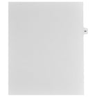 Mark Maker Legal Tabs - Letter Size - White - 1/15th cut - 25 tabs per package - 5 packages Pack - Number 65-White Single Tabs