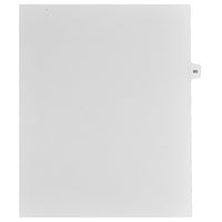 Mark Maker Legal Tabs - Letter Size - White - 1/15th cut - 25 tabs per package - 5 packages Pack - Number 65-White Single Tabs