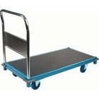 Kleton Institutional Platform Trucks, 5" Non-Marking Rubber Caster, 60"L. x 30"W.-Ideal truck for institutional applications - hospitals, restaurants, shopping centres, offices, industry and anywhere else a quiet ride and professional appearance is required