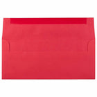 JAM Paper #10 Business Coloured Envelopes - 4 1/8" x 9 1/2" - Red Recycled - 100 Pack-Size: #10 (4.13 x 9.5 inches)