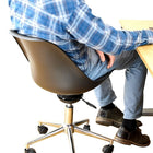 Uncaged Ergonomics Active Task Wobble Chair, Black-Engage your core as you rock, tip, twist, balance, move and fidget the day away with our unique balance seat that’s engineered for safety and gentle balancing movements