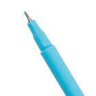 Marvy Uchida Fine-Tip Neon Felt-Tip Pen - Neon Blue-Barrel Colour: Blue