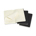 Moleskine Cahier Dotted Soft Cover Journal with Pocket, Black, 3.5" x 5.5"-64 pages, Dotted Format