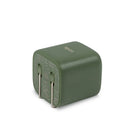 LOGiiX Power Cube Mini 20W PD Wall Charger (2022) - Green-Single USB Type-C Power Delivery port offers 20W fast charging