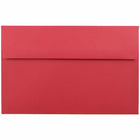 JAM Paper Enveloppes Brite Hue en papier recyclé à fermeture gommée, 6 x 9 1/2 po, rouge festif, paquet de 1000-Rouge festif