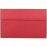JAM Paper Enveloppes Brite Hue en papier recyclé à fermeture gommée, 6 x 9 1/2 po, rouge festif, paquet de 1000-Rouge festif