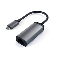 Satechi Type-C to Ethernet Adapter - Space Grey-Type-C to Gigabit Ethernet Adapter for easy HD video streaming