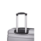 TOSCANO MAGNIFICA 30" Hardside Large Luggage - Titanium Silver-Soft Jelly Handle Grips