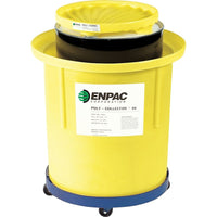Enpac, Poly-Collector Drum Dolly, 27.5" Dia. x 5.5" H-Dimensions 27.5" dia. x 5.5" H