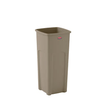 Rubbermaid Untouchable Waste - Beige - 87 1/10L - 16.5" L x 15.5" W x 30.9" H-Waste container