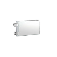 Azar Two-Sided Acrylic Sign Holder With Suction Cup Grippers, 8.5" x 5.5", 10 Pack (106686)-Sign Holder