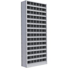Metalware RK385 Boltless Shelving Unit, 15-Shelves, 36" x 18" x 88", Light Grey-Adjustable shelving system that provides high strength, yet economical storage capacity for your needs