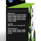 HP 60 Black & Tri-Colour Original Ink Cartridges, 2 Pack (N9H63FN)-Cartridge yield (approx.) per cartridge: 200 pages black, 165 pages Tri-Colour