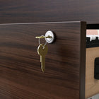 Sauder Affirm Lateral File - Noble Elm-Drawers with full extension slides hold letter, legal or European size hanging files