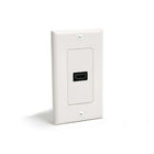 StarTech Single Outlet Female HDMI Wall Plate White-Set up in-wall HDMI® cabling and save on installation time