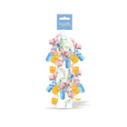 Millbrook Studios Swirly Bows, White, Pink, Blue, Yellow, 12 Pack (76011)-White, Pink, Blue, Yellow