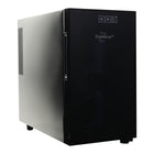 Koolatron 8 Bottle Wine Cooler, 0.8 cu. ft. (23L) Freestanding Thermoelectric Wine Fridge - Black-Holds 8 standard Bordeaux bottles