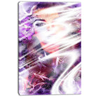 Designart Words of the Heart Street Art Canvas Artwork, (PT3608-24-40)-Print