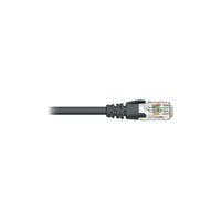 BlueDiamond Cat6A Patch Cable, Solid, Black, 14ft, (6628)-350Mhz Stranded 4 pair 8 conductor Unshielded Twisted Pair (UTP) cable