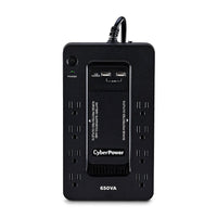 CyberPower 8-Outlet Uninterruptible Power Supply UPS System, 650 VA / 360 W (SX650U-FC)-Capacity: 650 VA / 360 W