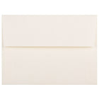 JAM Paper A6 Invitation Envelopes, 4.75 x 6.5, Strathmore Natural White Linen, 100 Pack (74083g)-Natural white