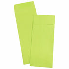 JAM Paper #11 Policy Business Coloured Envelopes - 4.5" x 10.375" - Ultra Lime Green - 25 Pack-Quantity: 25 per pack