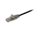 StarTech Cat 6 Ethernet Cable, 1', Black (N6PAT1BKS)-Meets the ANSI/TIA-568-C.2 standard for patch cord performance